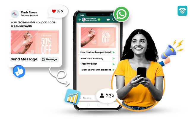 Home hero image for whatsapp marketing